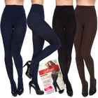 Ladies Velvet Pantyhose Solid Secured Tights Opaque Thick Style Denier 100 SE716