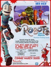 Promo- Robots The Movie Sell Sheet