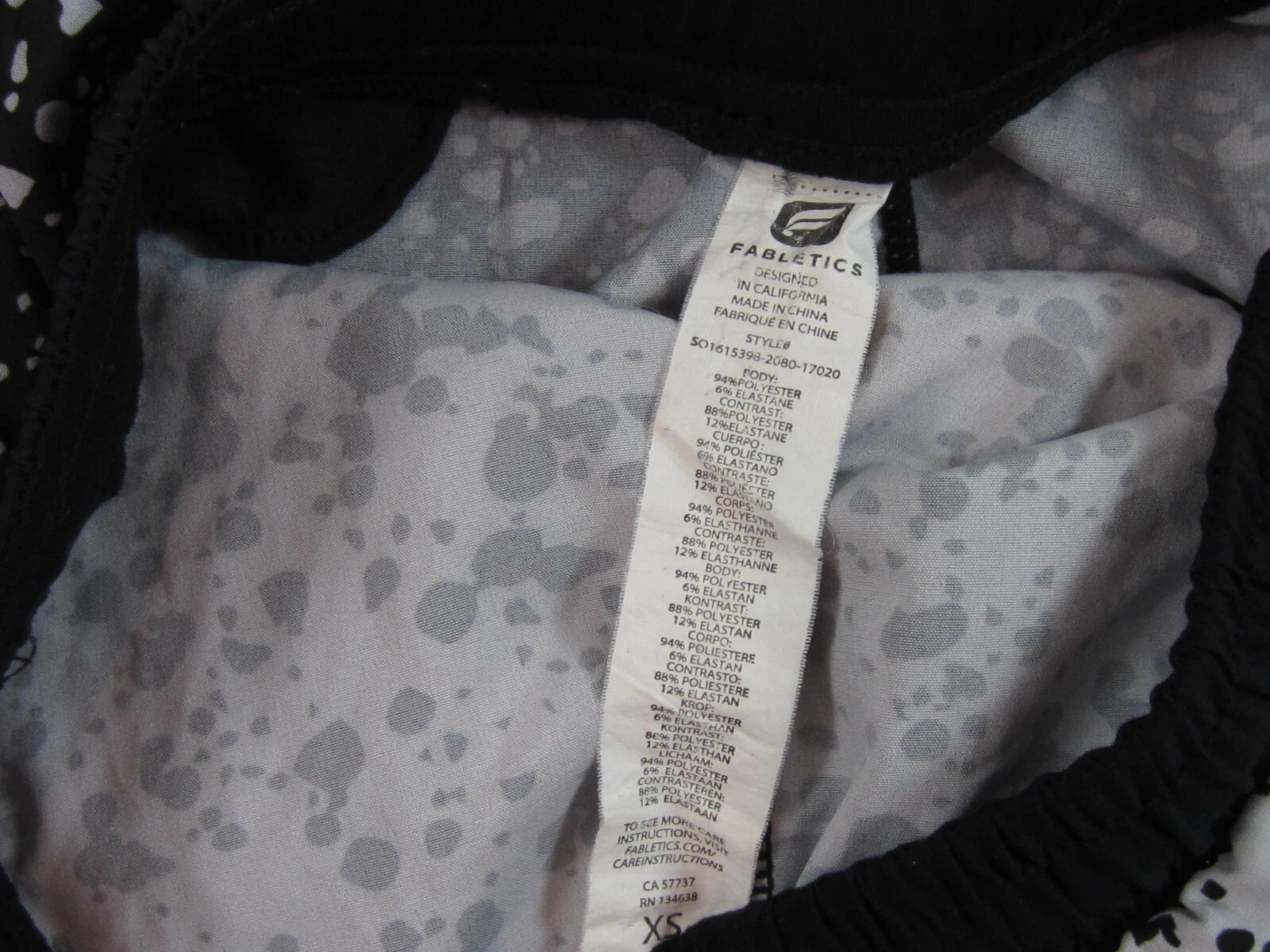 fabletics carrie gym running shorts