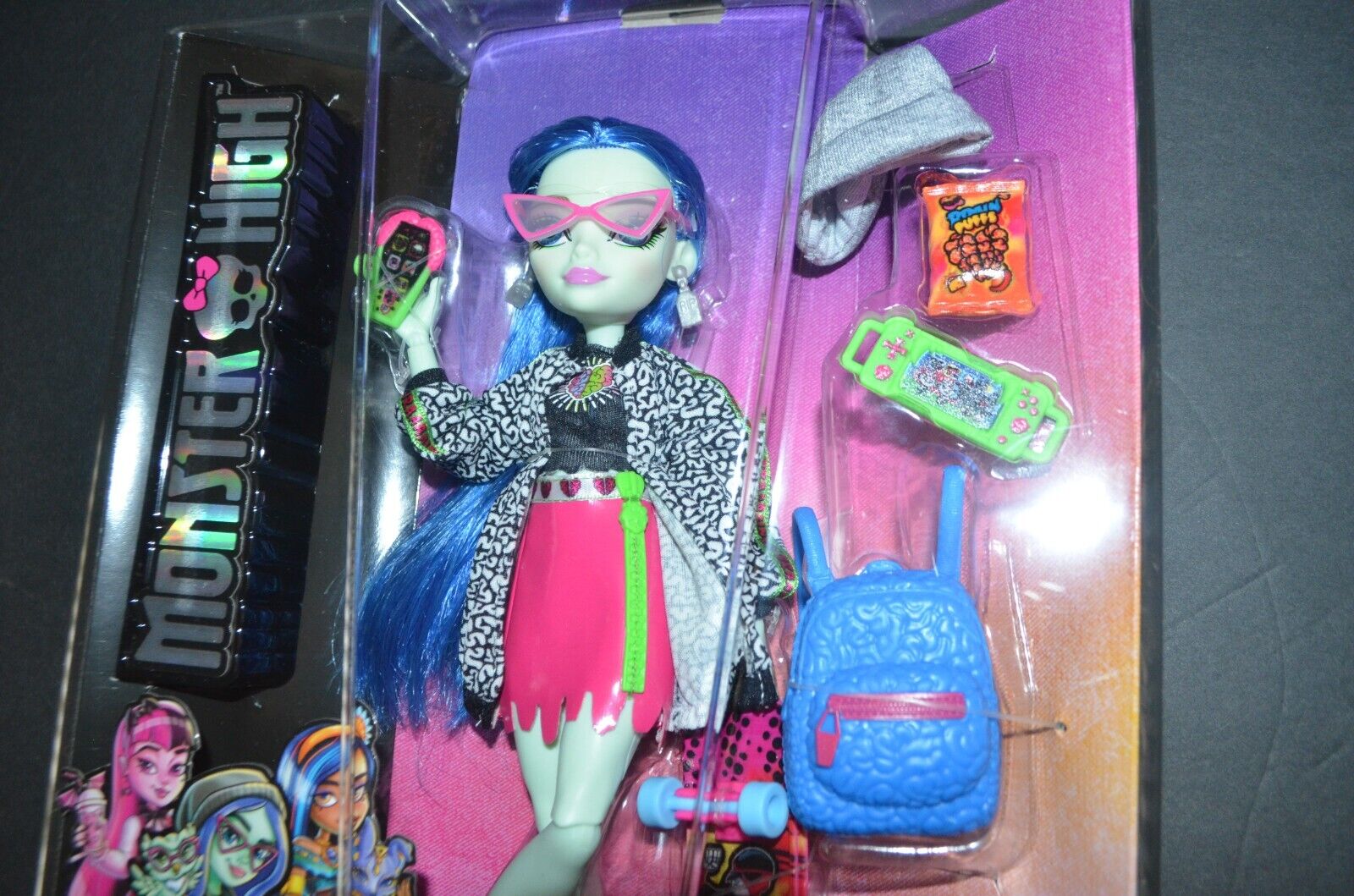 New Surprise Doll Monster High DOLL G3 Ghoulia Yelps Doll with Blue Hair  Pet and Accessories Girls Holiday Gift - AliExpress