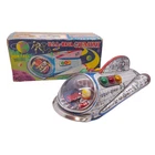 Rare 1960 MASUDAYA "U.S.A. NASA GEMINI X-5" Spaceship Space Tin Toy Japan in Box