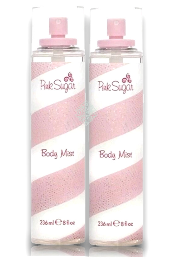 2 спрея-миста для тела Pink Sugar от Aquolina, 8 унций, 2 штуки