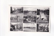 2032) FREIBURG a. d. Elbe - Deich Hof Straße Hafen Krankenhaus