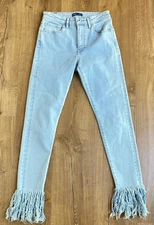 Levis 721 Jeans Women 27 High Rise Skinny Made&Crafted Japan Stretch Denim