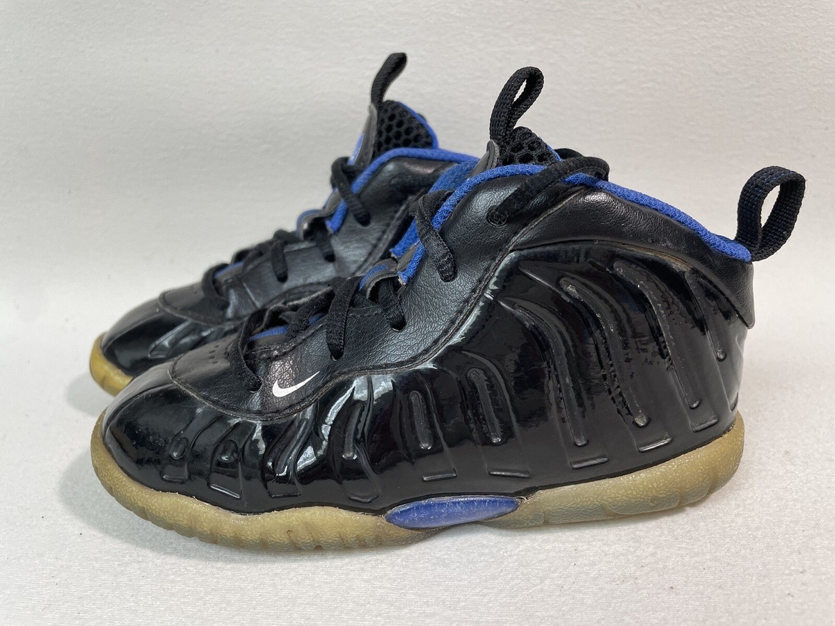 Nike Kids Lil Posite Pro One Penny Black Blue Space Jam Size 9C