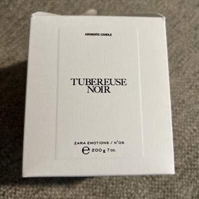 ZARA EMOTIONS Tubereuse Noir 200G aromatic Candle