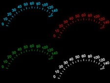 LETRONIX LED Tachobeleuchtung Farbig + Km-Anz. MCC Smart ForTwo Kein Löten