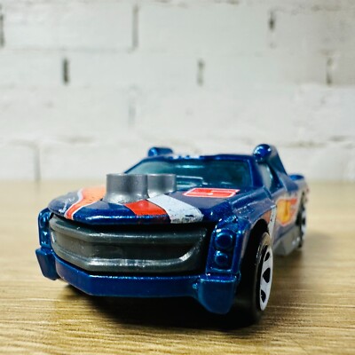Fig Rig Blue Hot Wheels Race Team Racing 2014
