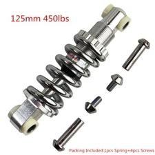 Suspension Shock 125mm/4.9In 450LBS Front Rear Minibike Shocker Spring Absorber