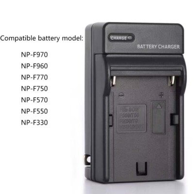 Wall Battery Charger For sony NP-F550 TR67 TRV90 DSC-D700 TR716 TRV91 DSR-PD170