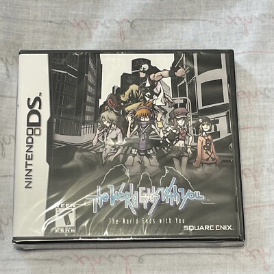 The World Ends with You (DS, SQUARE ENIX 2008) BRAND NEW SEALED