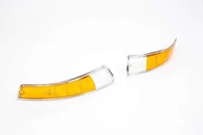 Euro turn indicator blinker light lens set for Porsche 911 F model LWB 1969-1973