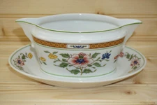 Heinrich Parnass Gravy Boat or Sauce Bowl with Underplate, 8 1/4"