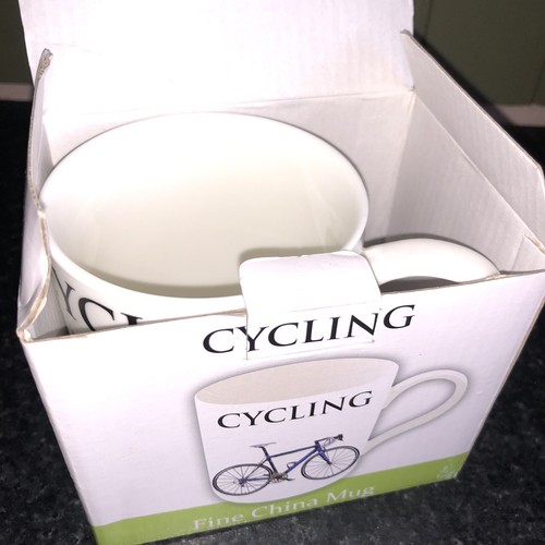 Cycling Fine China Coffee Mug Cup Leonardo Collection - NEW IN BOX Bicycle GIFT - Picture 11 of 11