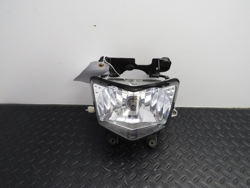 09 10 KAWASAKI KLX 250SF OEM HEADLIGHT HEADLAMP & BRACKET NICE! 23007-0109