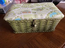 Sewing basket small With Sewing Kit Included￼.