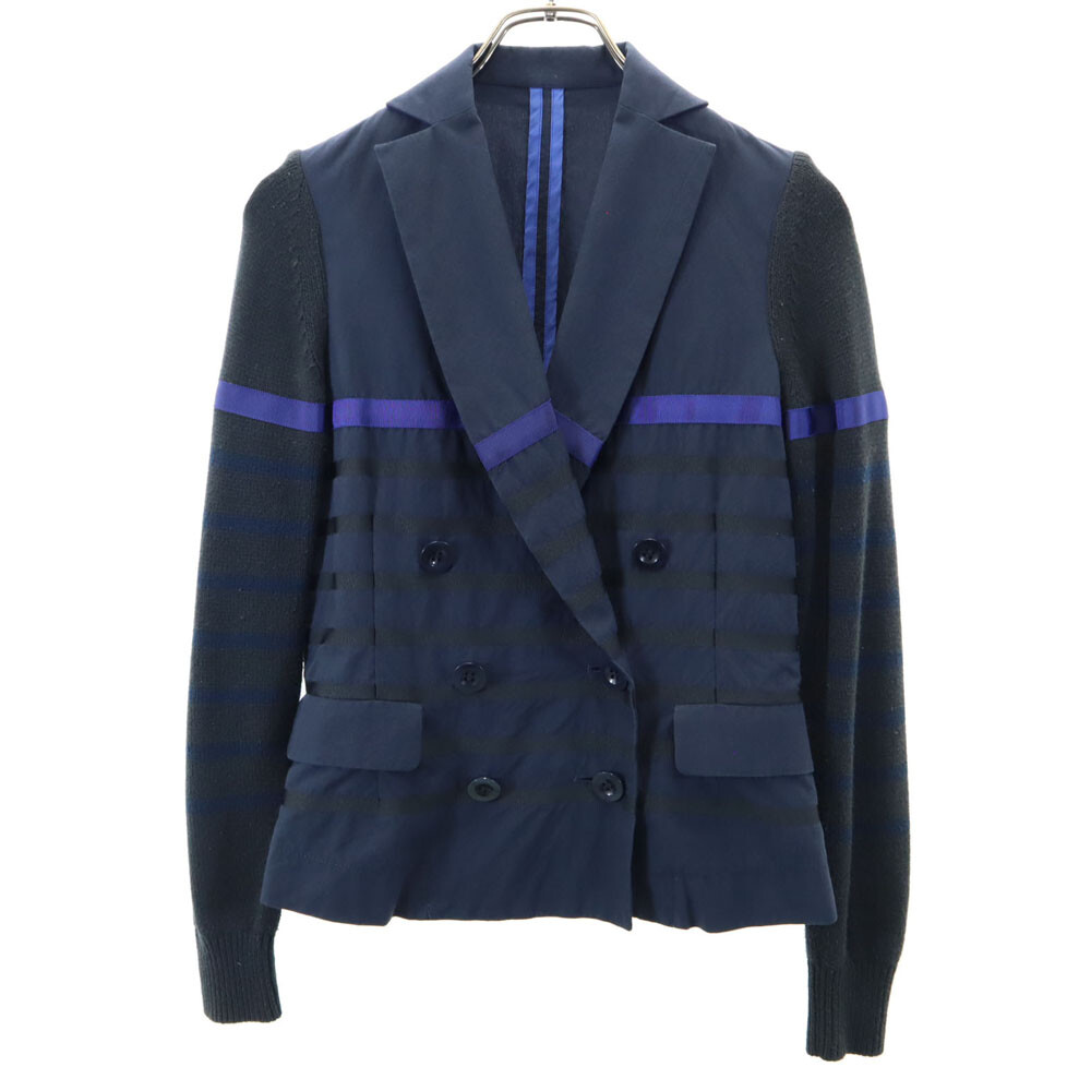 sacai luck ストライプジャケット Sacai - チョーク ストライプ ジャケット | HBX - ハイプ