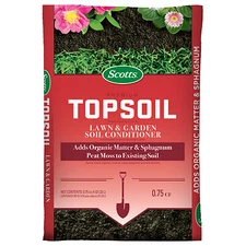 Scotts 71130756 Premium Topsoil, 0.75 cu-ft Bag