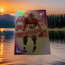 J.C. Latham Rookie Purple /175 - 2024 Panini Luminance #105 Tennessee Titans