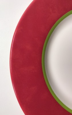 Set de 6 assiettes creuses Lunis - D 20,5 cm - Noir - Maison