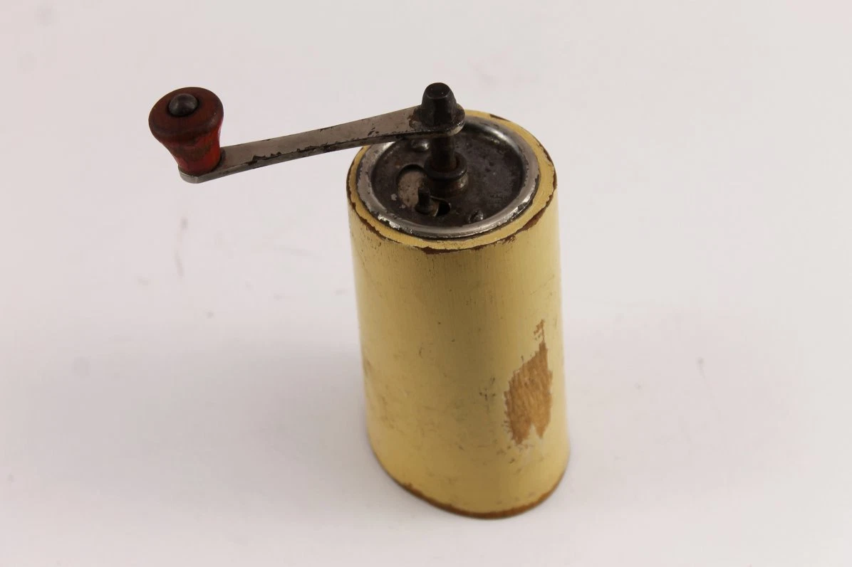 Vintage German LEINBROOKS IDEAL Wooden Spice Pepper Grinder 1960's