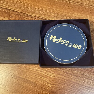 Robco Box Robco Coasters Set Of 4 New In Box. | eBay