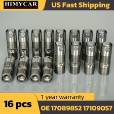 For Chevy 5.3 5.7 6.0 Ls1 Ls2 Ls3 Sbc Ls7 16x Hydraulic Roller Lifters 17089852
