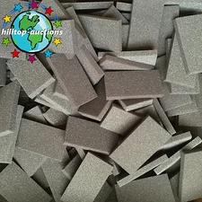 LONG BOX FOAM BLOCK INSERT FOR SEGA SATURN/CD/PS1 -CHOOSE THICKNESS AND QUANTITY