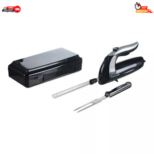 Electric Knife Twin Blade Carving Meat Bread Cutting Tool Knife w
