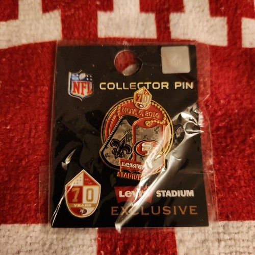 49ER GAME DAY PINS GAMEDAYLEVI STADIUM RARE 2016 GAMEDAY - Picture 20 of 21