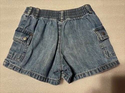 EUC VTG Old Navy Girls Toddler Jean Denim Shorts Size 3T - Picture 2 of 8
