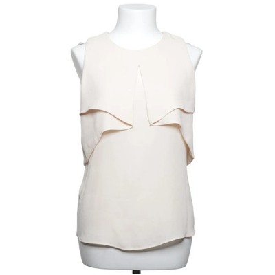 Zara Basic, Top, Größe: XS, Beige, Einfarbig, Damen #RBx