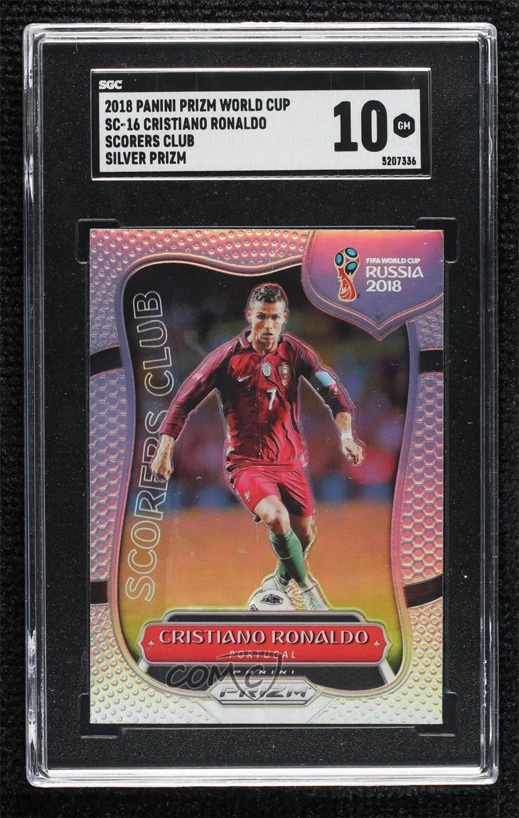 2018 Panini Prizm World Cup Cristiano Ronaldo #SC-16 - огромный