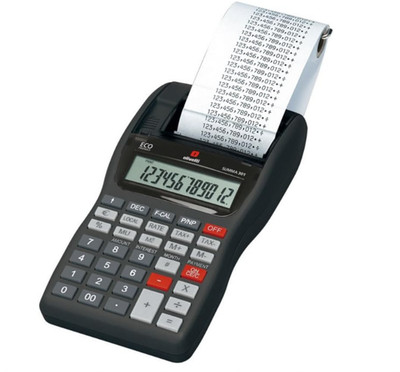 OLIVETTI Summa 301 Semiprofessioneller Drucker-Rechner - DEMOGERÄT