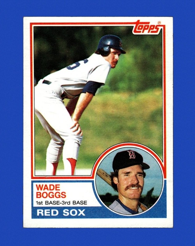 1983 Topps Set-Break #498 Wade Boggs RC EX-EXMINT *GMCARDS*