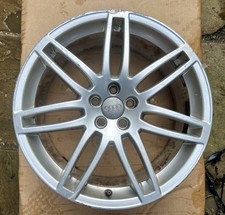 AUD1 A1 8X S-LINE 18 INCH ALLOY WHEEL RIM LE MANS 8X0601025L GENUINE SILVER