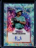 2025 Leaf Vivid Felnin Celesten Auto Crystal Teal #/10