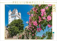 Calvendo Puzzle Electoral Castle With Roses | 1000 Pieces, Finished Size 25.2 ×