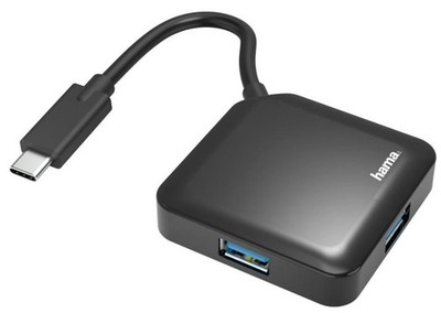 HAMA - Hub USB 3.2 Gen 1 à 4 ports