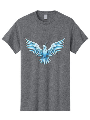 Cockatoo Mens Graphic Tee, 100% Cotton, Casual Summer Wear