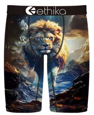 Ethika the Staple LION HEARTED Water Clouds Sky Boxer Briefs Men's NIP