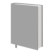 Big Gray Fabric Book Cover for Hardcover, 9x11 Inch, 1 Pack, Up to Grey