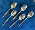 VTG Pine Spray by International Sterling 925 Silver Desert Spoon Lot 101g DS19
