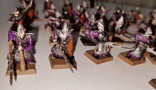Vintage Warhammer 40K Dark Elf Elves Plastic Figure Bundle. Games Workshop - Picture 5 of 7