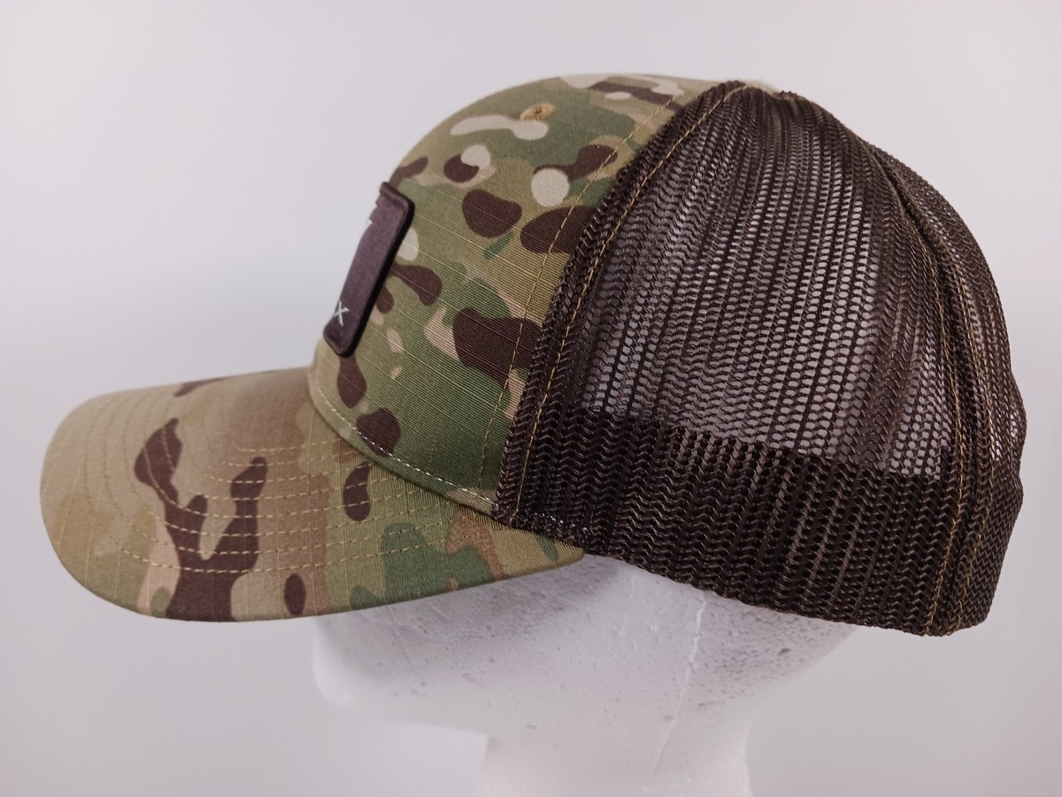 Camouflage Patch Baseball Cap Vortex Summit Camo Patch Mesh