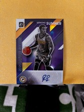 2019-20 Panini Donruss Optic - Signature Series Edmond Sumner #SS-ESM Purple...