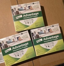3 Pack Elanco Advantage Household Fogger Flea Tick Killer Bomb 2 oz Each