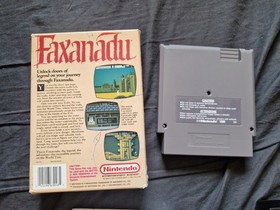 FAXANADU Nintendo NES Game Boxed