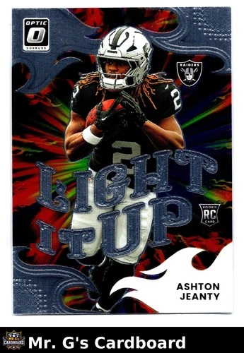 2025 Donruss Optic Ashton Jeanty Base (RAW)