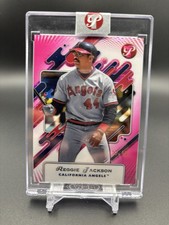 2025 Topps Pristine Reggie Jackson Los Angeles Angels #110 Pristine Pink 13/15